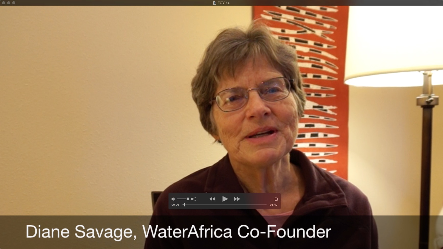 Clean Water & Thistle Seeds: The Gift of Hope
