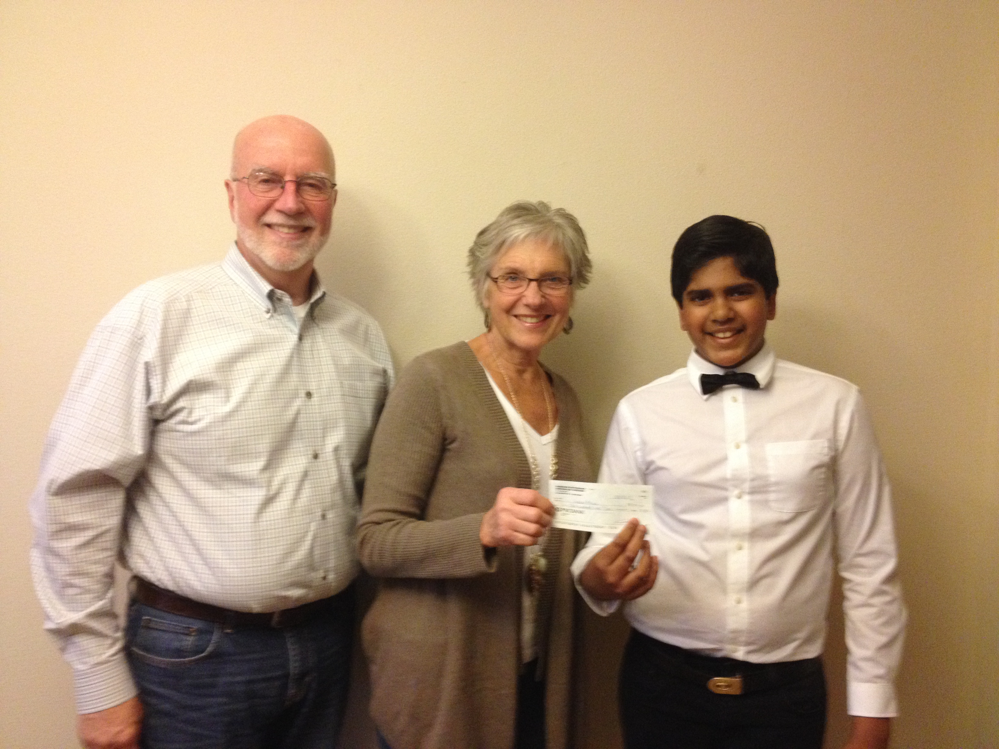 Meet Our Donors: 12-Year-Old Karthik Sreedhar